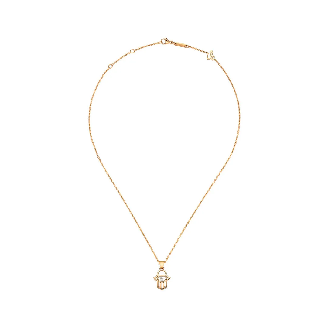 CHOPARD, HAPPY DIAMONDS GOOD LUCK CHARMS PENDANT