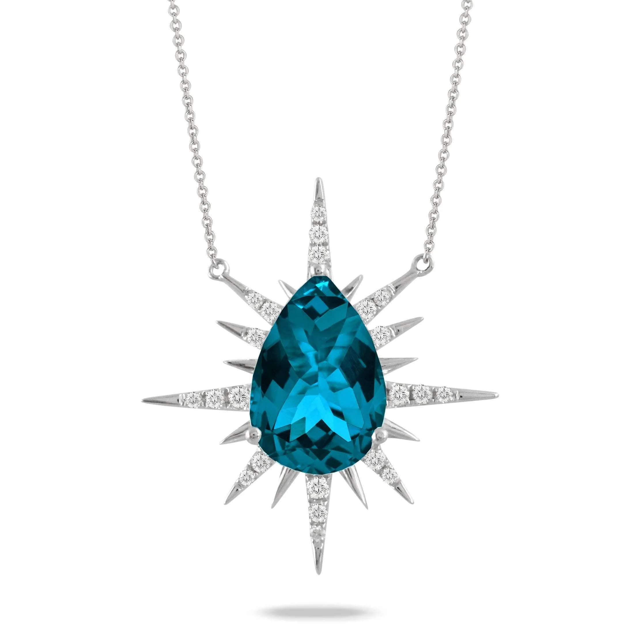 DOVES JEWELRY LONDON BLUE PENDANT