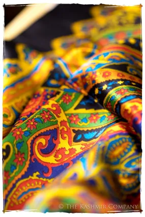 Ermentrude of Orléans Cashmere Square Silk Scarf