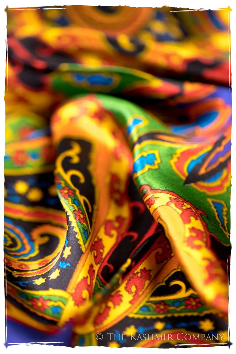 Ermentrude of Orléans Cashmere Square Silk Scarf
