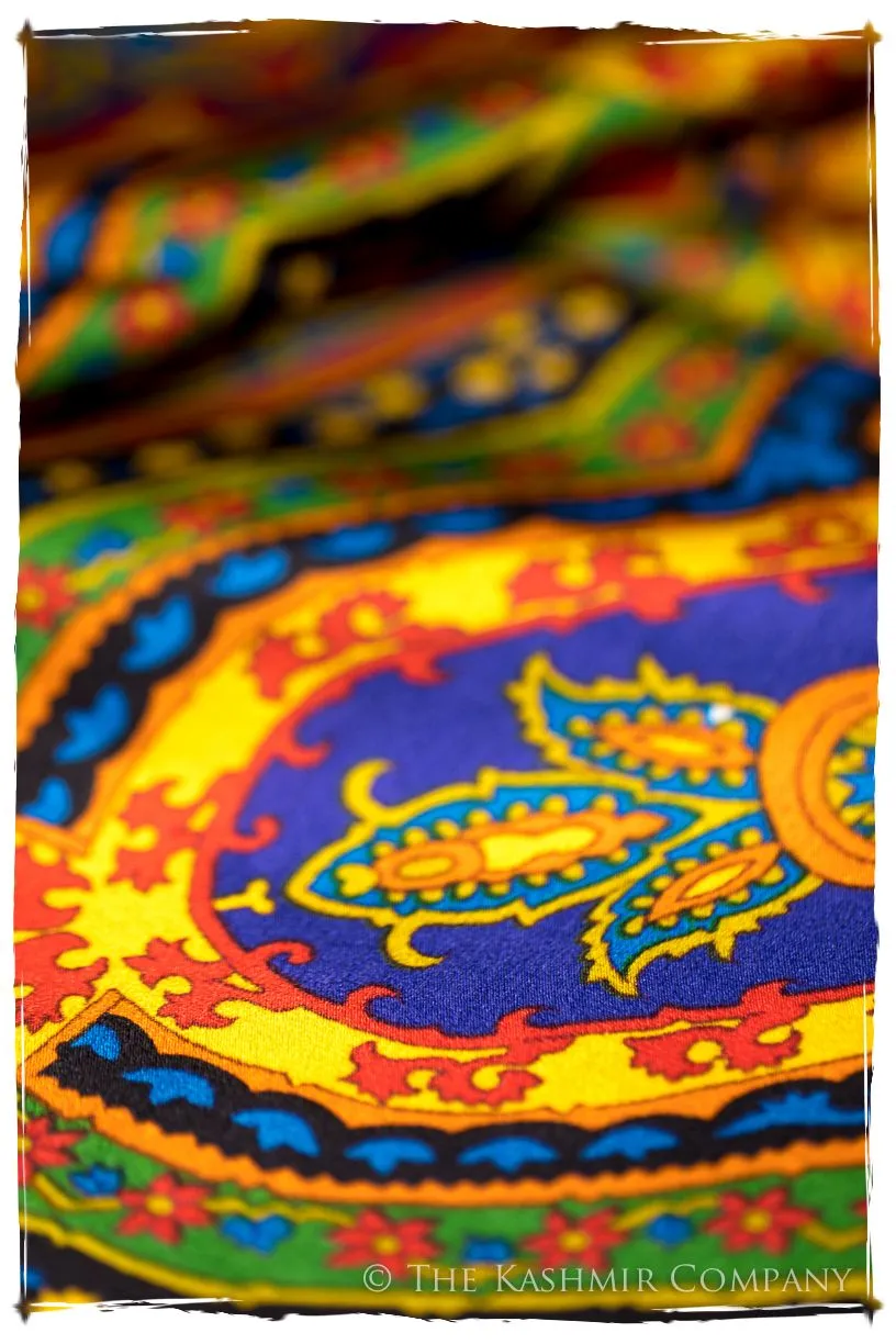 Ermentrude of Orléans Cashmere Square Silk Scarf