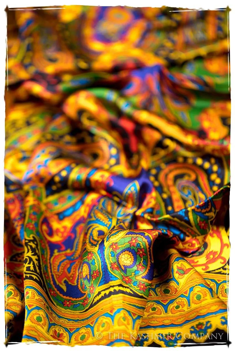 Ermentrude of Orléans Cashmere Square Silk Scarf
