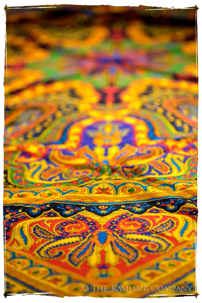 Ermentrude of Orléans Cashmere Square Silk Scarf
