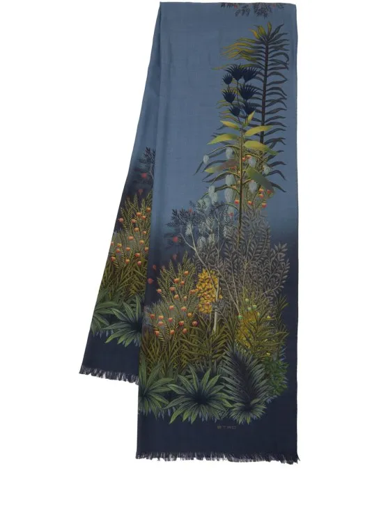 Etro   Cashmere &amp; modal scarf 
