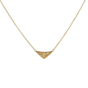 Flash Diamond Vermeil Pendant