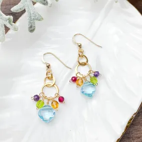 Mini Bubbles of Color Earrings