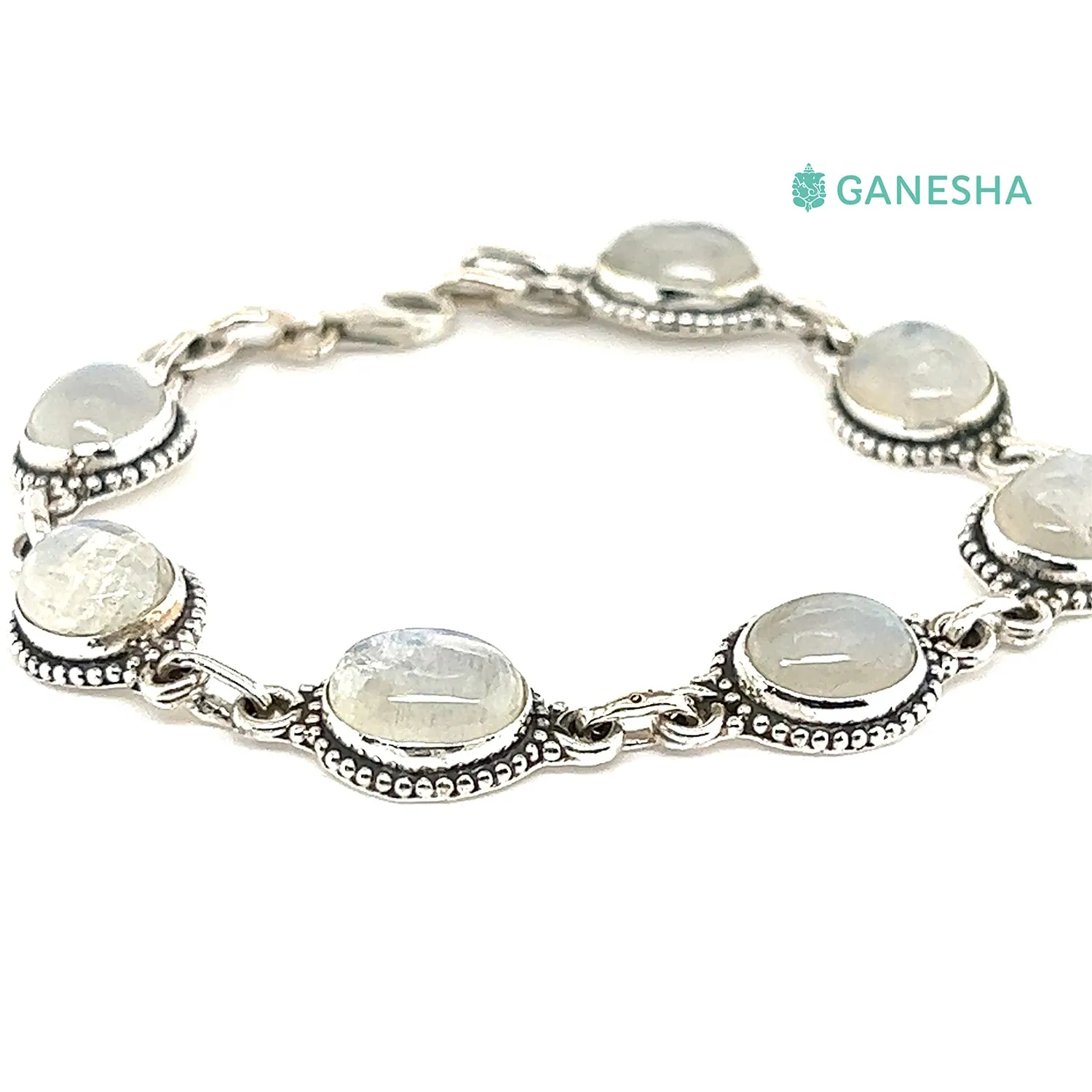 Moonstone Bracelet (925) Sterling Silver