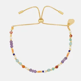 Multicoloured Mini Gemstone Bracelet