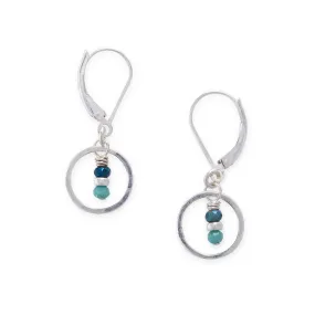 Seedling Azure Earrings