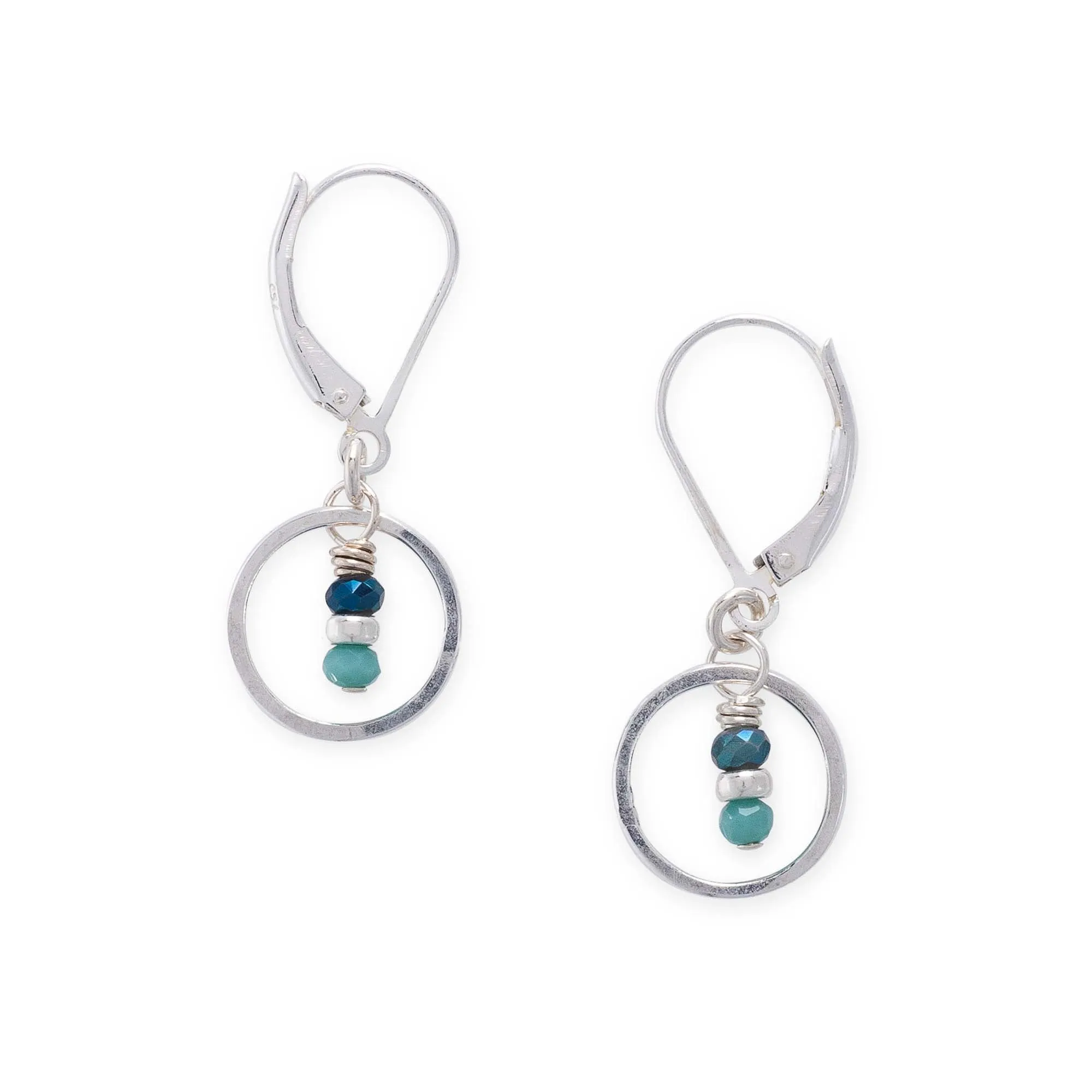 Seedling Azure Earrings