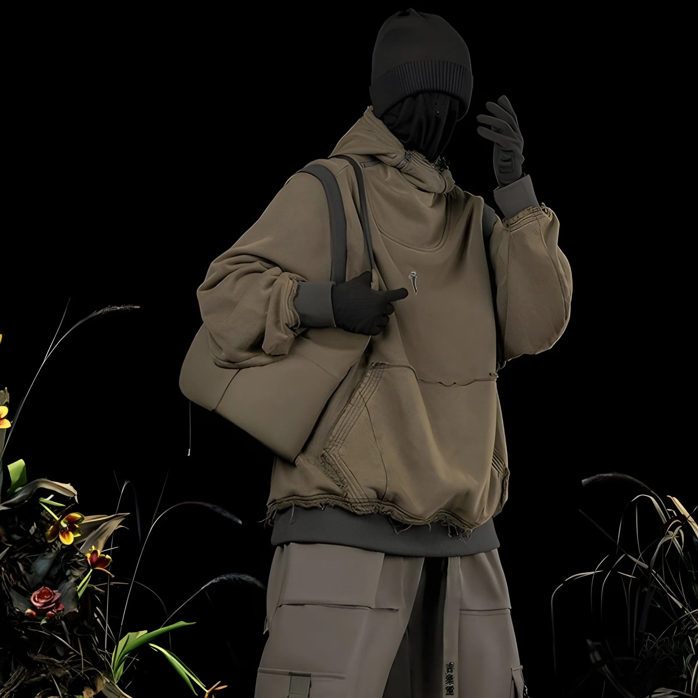 Techwear Scarf Bag